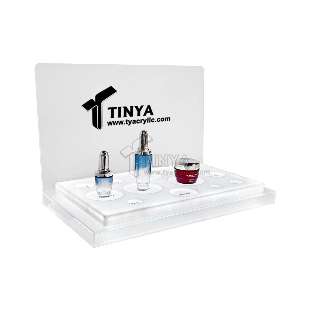 Custom logo cosmetic display Custom logo cosmetic display