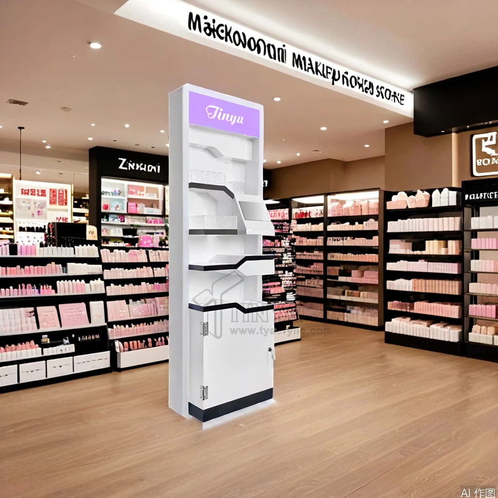 Custom cosmetic retail display rack Custom cosmetic retail display rack