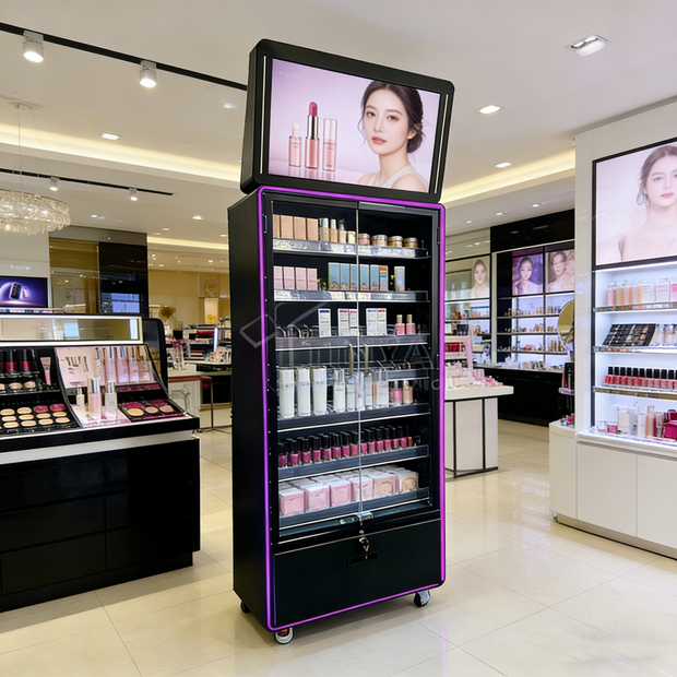 Floor standing cosmetic display Floor standing cosmetic display